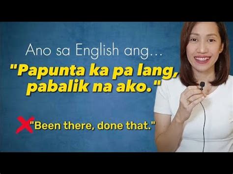 AALIS NA AKO Meaning in English .